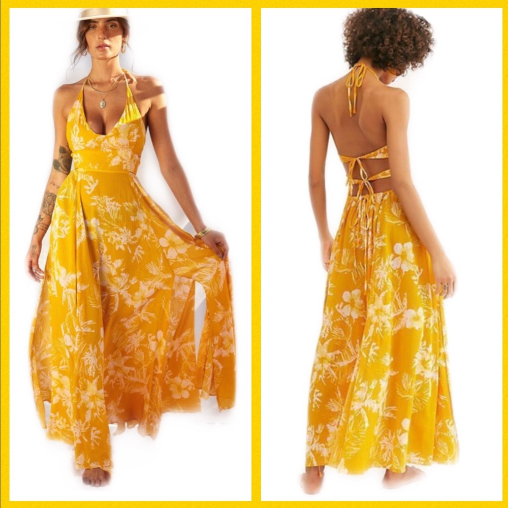 Free People Lille Print Maxi Dress